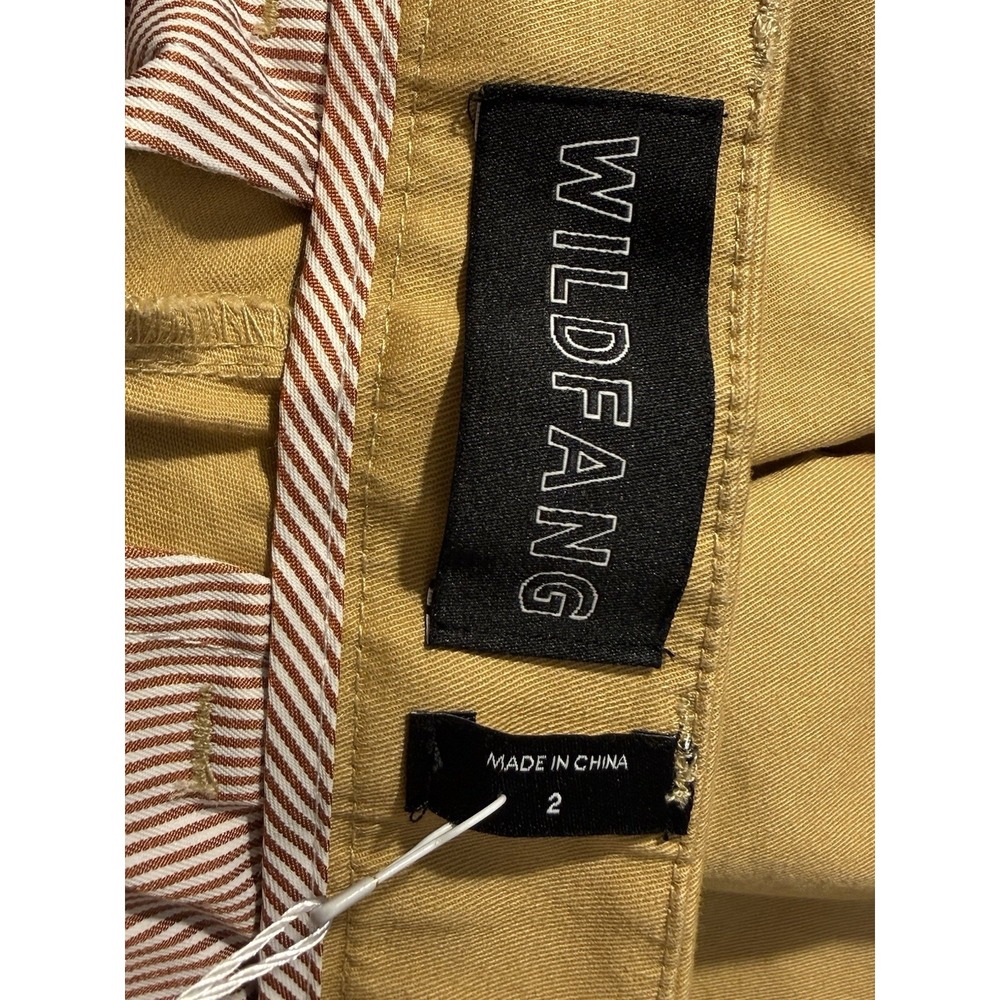 Wildfang Lot of 3 Trousers Size 2 NWT Empower & Essential Pants Camel Blue - Picture 11 of 15